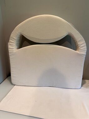 Medcline shoulder relief memory foam wedge pillow removable zip cover EUC
